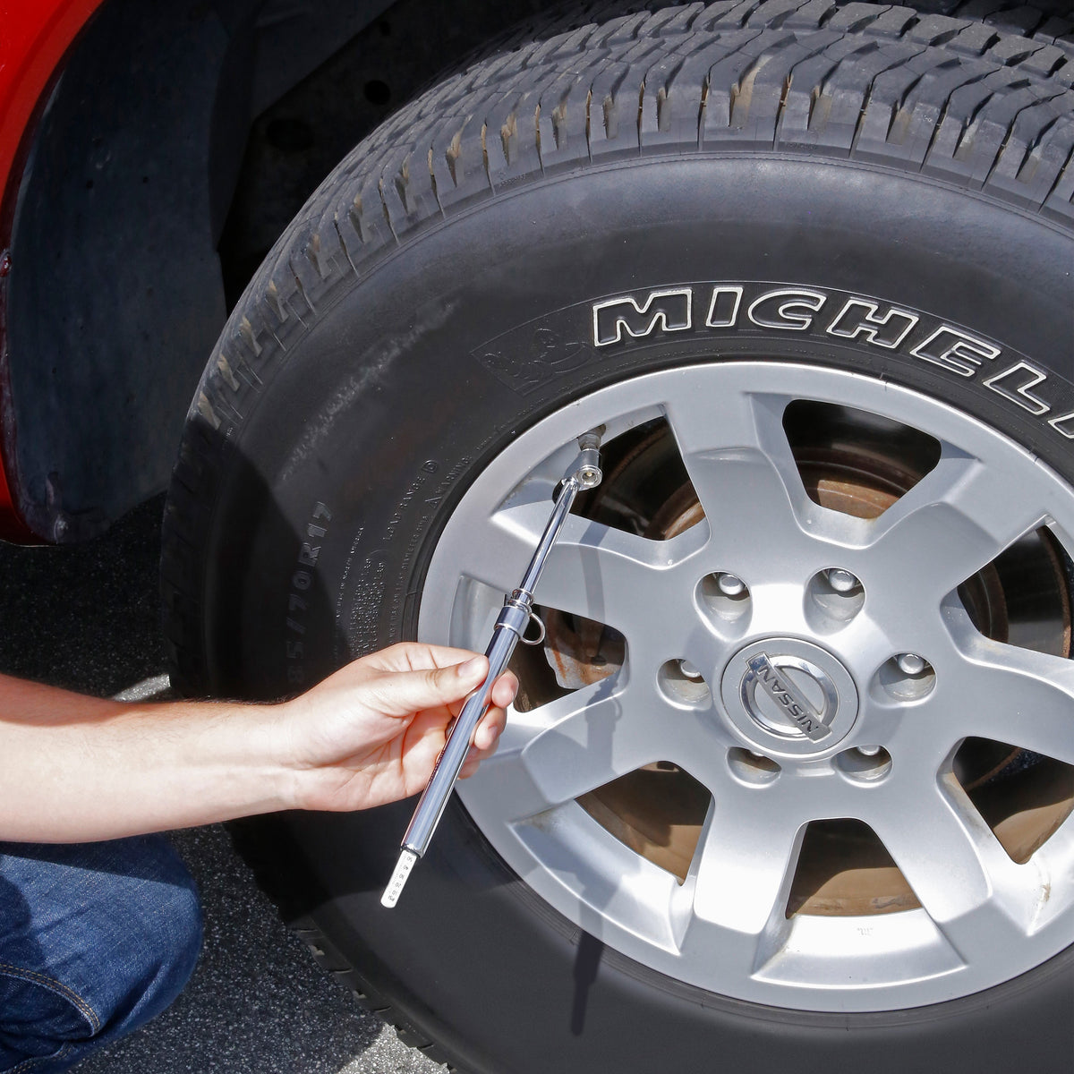 Slime Dual Head Truck & SUV Pencil Tire Gauge (10150 psi) In