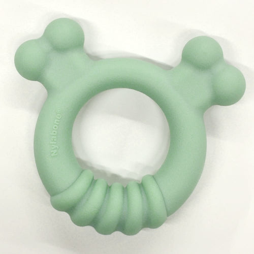 Nylabone Sensory Material Puppy Teething Ring (Small/Regular - Up to 25 lbs)