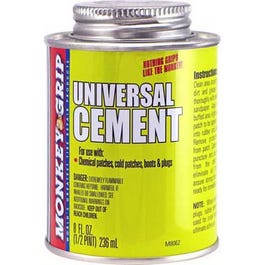 Rubber Cement, 1/2-Pt.