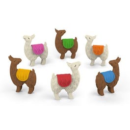 Wine Glass Marking Charms, Tiny Prancer Llama, 6-Pc.