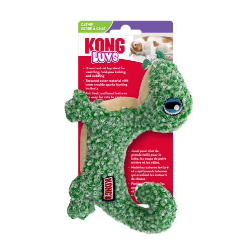 KONG Cat Luvs Lizard Cat Toy (One Size)