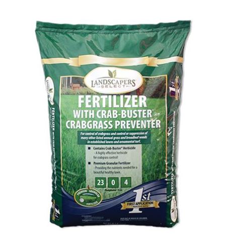 Landscapers Select Crabgrass Killer Fertilizer Granular 23-0-4