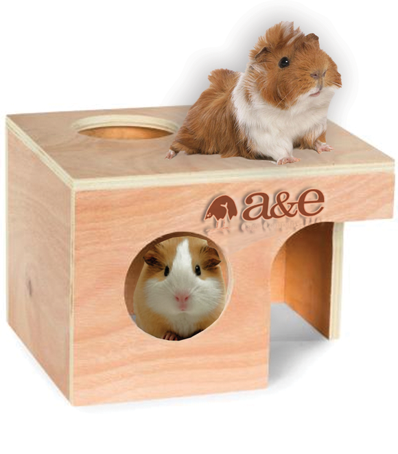 A & E Cage Pet Hut Hideouts Guinea Pig Hut Large