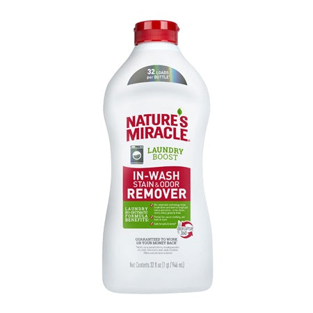 Nature's Miracle Laundry Boost In-Wash Stain & Odor Remover (32-oz)