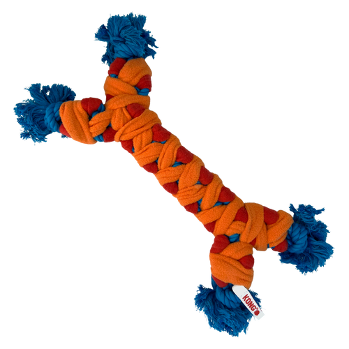 KONG Rope Rally Bone Dog Toy (Medium)