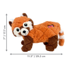 KONG Scampers Red Panda Dog Toy (Medium)