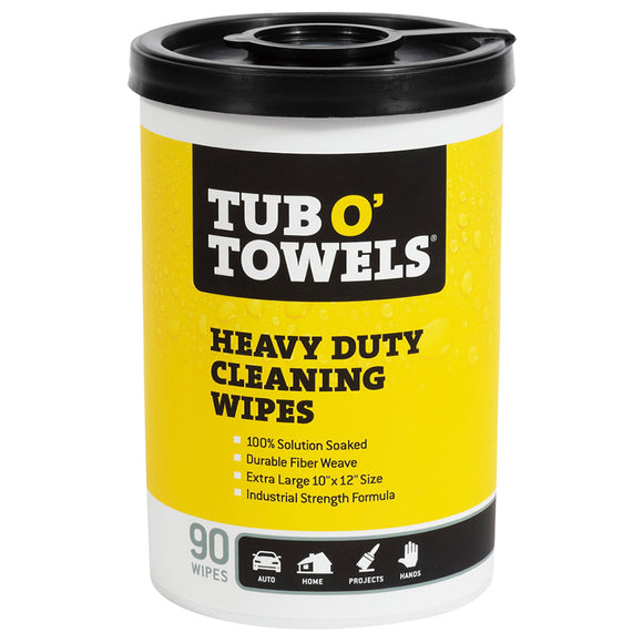 Federal Process Tub O' Towels Heavy Duty Cleaning Wipes