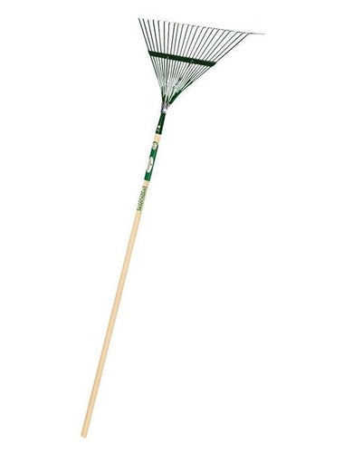 Landscapers Select Lawn/leaf Rake Steel Tine Wood Handle