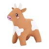 Zippy Paws ecoZippy Cotton Cuddler Cow Dog Toy