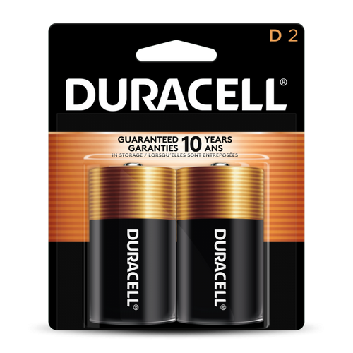 Duracell Coppertop D Alkaline Batteries (D 4 Pk)