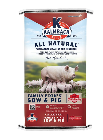 Kalmbach Family Fixin’s® (Sow & Pig) (50lbs)