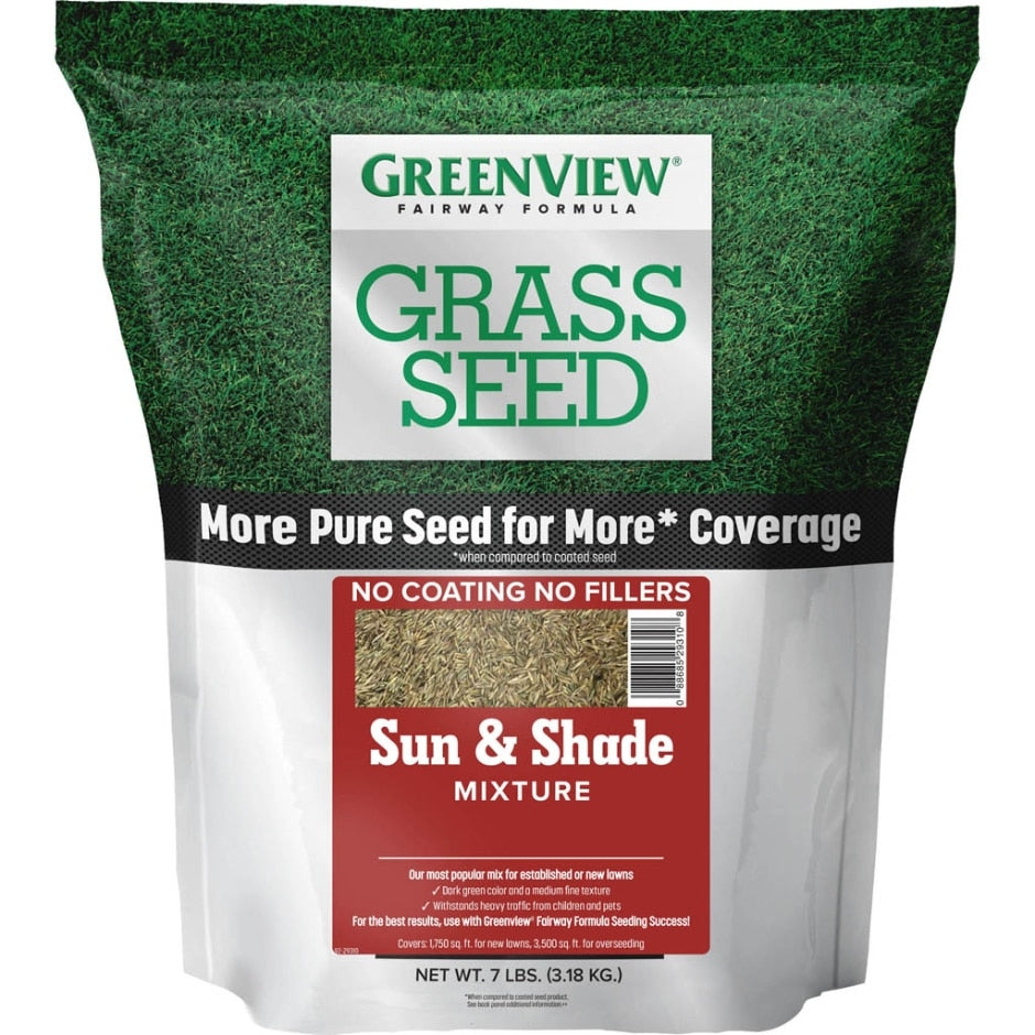 best low light grass seed Greenview Fairway Formula Sun and Shade Mixture Grass Seed - Nescopeck, PA