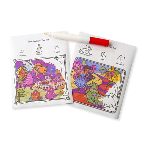 Melissa & Doug On the Go ColorBlast No-Mess Coloring Pad - Fairies