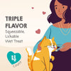 Meowee! Savory Spoonables with Tuna, Chicken + Duck Wet Treats for Cats