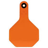 All American Livestock Tag, Blank, Medium, Orange, 25-Pk.