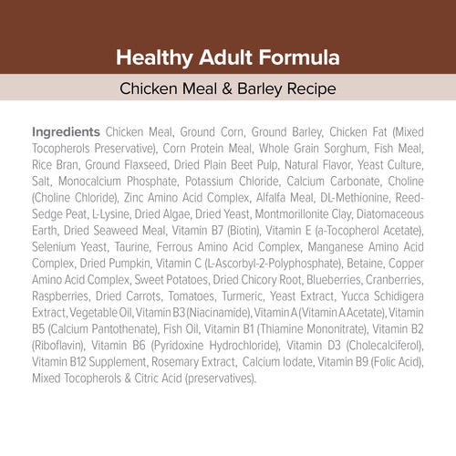 Kent Blue Seal EnTrust® Healthy Adult Chicken Meal & Barley Recipe Dog Food