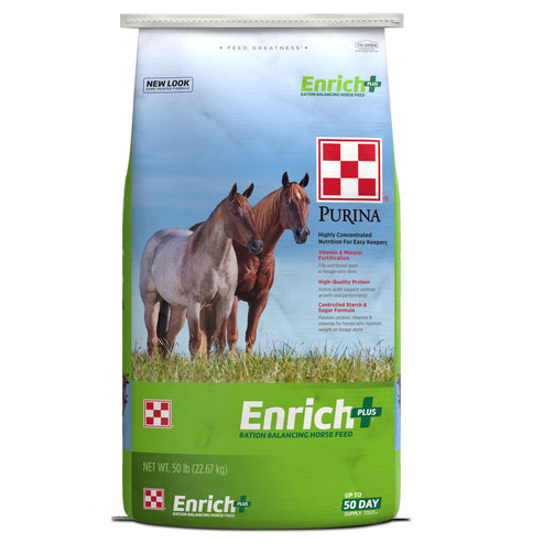 Purina® Enrich Plus® Ration Balancing Horse Feed