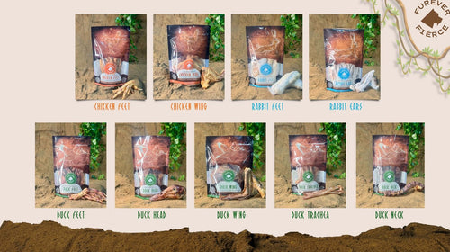 Furever Fierce Natural Chews Duck Feet Dog & Cat Treats