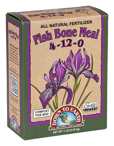 Down To Earth Fish Bone Meal 4-12-0