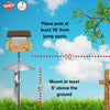 Nature's Way Squirrel Shield Dual-Mount Transparent 16 Squirrel Baffle