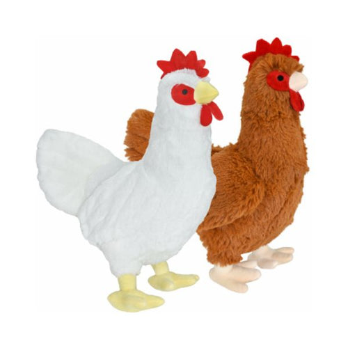 Multipet Jumbo Plush Chicken Dog Toy