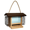 Woodlink Ultimate Renewable BAMBOO Contemporary Ranch Feeder with Suet Feeders