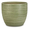 Planter, Indoor, Menta Green Ceramic, 6.25 x 5.5-In.