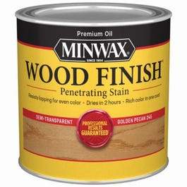 1/2-Pt. Golden Pecan Wood Finish
