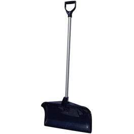 PathMaster 3000 Snow Pusher Shovel, Vinyl Covered Steel D-Grip Handle, 20-In. Poly Blade