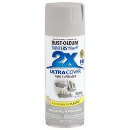 Painter's Touch 2X Spray Paint, Satin Stone Gray, 12-oz.