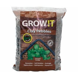 PLANT!T Horticultural Clay Pebbles, 10-Liter Bag