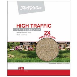 High-Traffic Grass Seed, 25-Lbs., Covers 8,250 Sq. Ft.