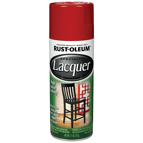 Rust-Oleum® Specialty Lacquer Spray Gloss Red