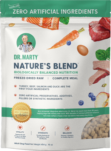 Dr. Marty Nature's Blend Freeze Dried Raw Dog Food