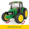 Tomy Big Farm Lights & Sounds John Deere 1:16 Scale Tractor with Wagon