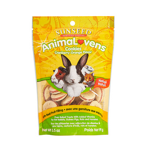 Sunseed AnimaLovens Cookies Cranberry-Orange Flavor