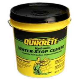Hydraulic Water Stop Cement, 20-Lb. Pail