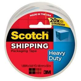 High-Performance Packing Tape, Clear, 1.88-In. x 54.6-Yds.