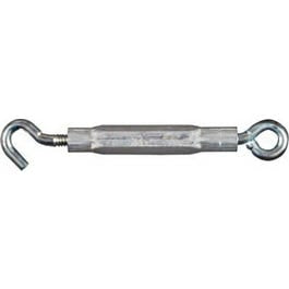 Hook & Eye Turnbuckle, Zinc, 3/16 x 5.5-In.