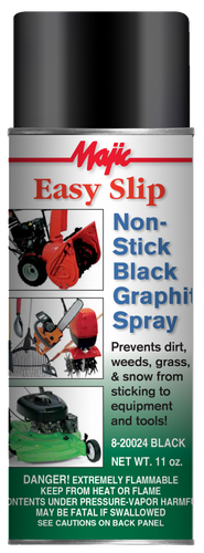 Majic Paints Easy Slip Non-Stick Black Graphite Spray 11 oz