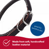 Coastal Pet Products Circle T Latigo Leather Round Dog Collar (Large 1