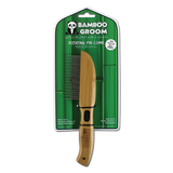 Bamboo Groom Rotating Pin Comb with 31 Rounded Pins
