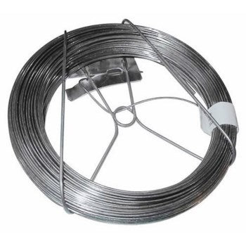 Woodstream WC100 Zareba Galvanized Electric Fence Wire ~ 100 Ft Coil