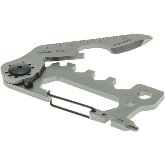 Lucky Line Utilicarry Primo 12-in-1 Stainless Steel Multi-Tool