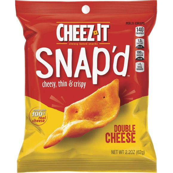 Cheez-it Snap'd 2.2 Oz. Double Cheese Crackers