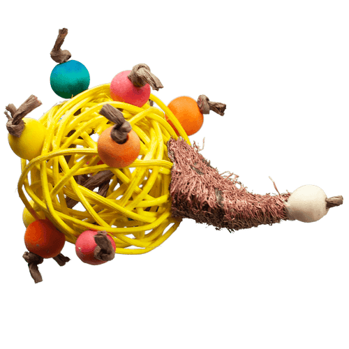 A&E Cage Nibbles Porcupine Ball Small Animal Toy (3