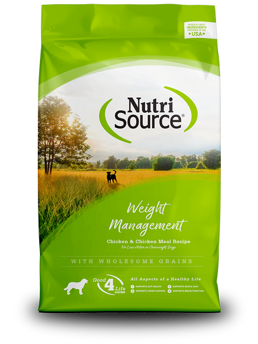 Nutrisource Weight Management Chicken & Chicken Meal Recipe