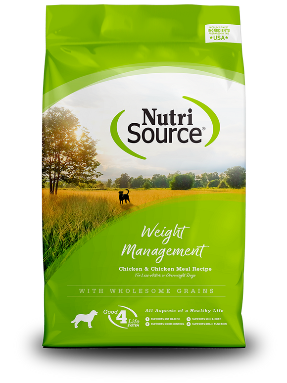 Nutrisource Weight Management Chicken & Chicken Meal Recipe