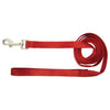 Hamilton Single Thick 6' Long Leashes Red
