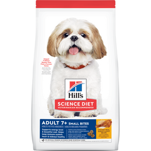 Hill's® Science Diet® Adult 7+ Small Bites Chicken Meal, Barley & Rice Recipe dog food